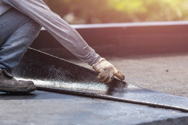 Professional Waterproofing technician working in Atwood, IN